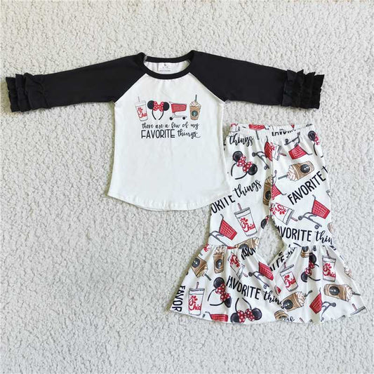 6 B7-19These are a few of my favorite things snacks little girls clothing