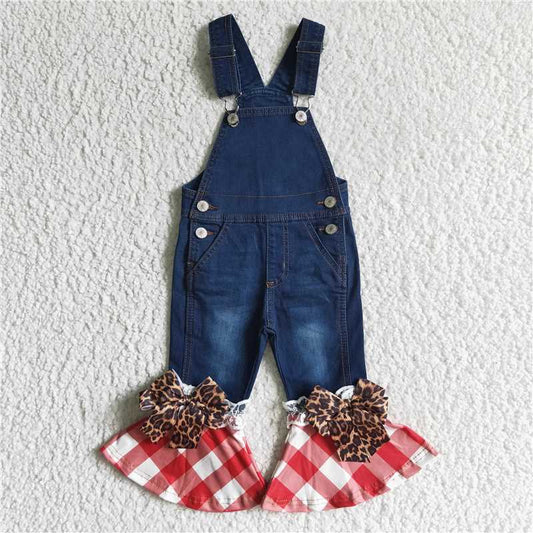 C16-16   Denim overall jeans pants