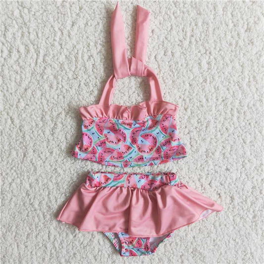 B5-12-1  Pink Watermelon Swimsuits