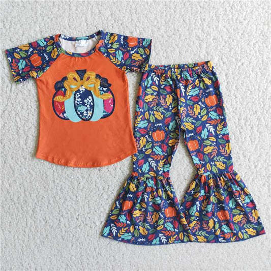 E1-3 Pumpkin leaves bell set