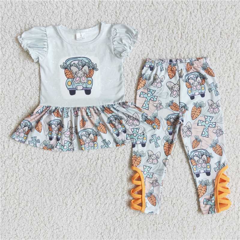 D1-3   Easter carrot legging sets