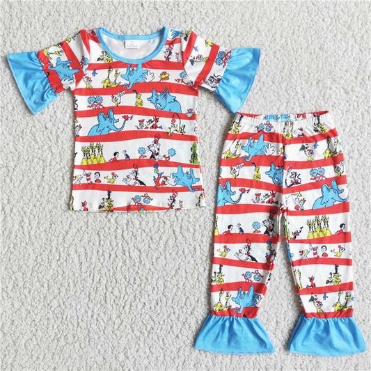 E5-11 Baby Girls Dr pajamas sets