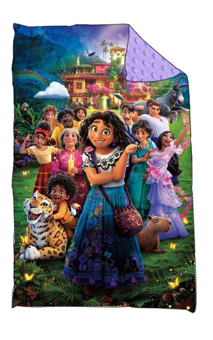 BL0013  Cute family magic baby girls blankets