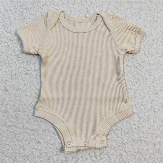 SR0208 Baby Girls Ivory Long Sleeve Woolen Cotton Rompers