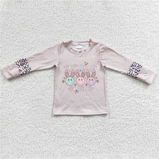 GT0103  Baby Girls Rabbit Long Sleeve Shirts Tops