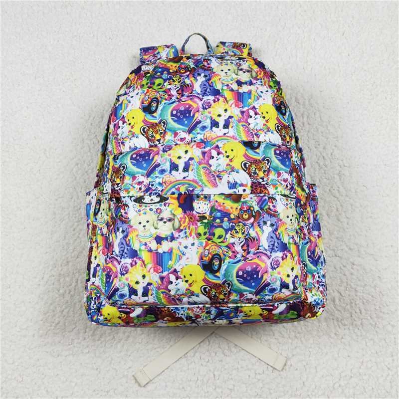 USA Shop (in stock)BA0047 Baby Kids Children Cartoon Animal Prints Back Bags