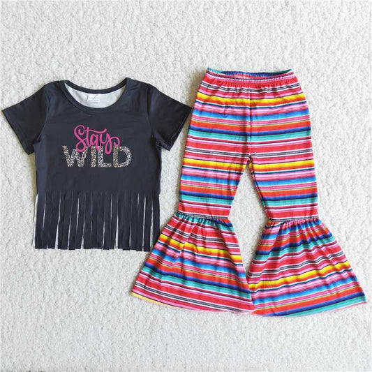 D13-2 Stay wild tassel set