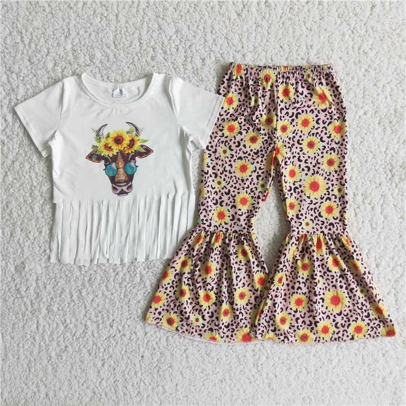 C4-2 Cow sunflower set