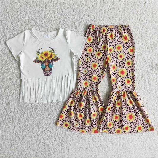 C4-2 Cow sunflower set