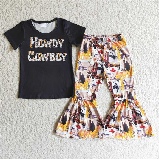 E4-15 Western bell horse set