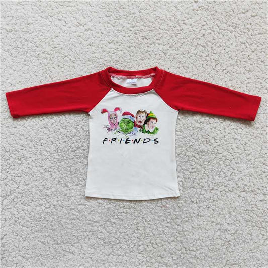 6 B10-22 Friends Christmas shirts