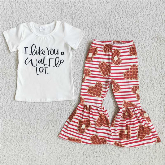 D9-4 Girls Waffle Lots bell sets