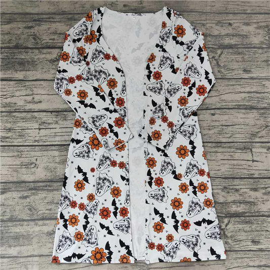 GT0043  Adult women Halloween ghost flower jackets cardigans