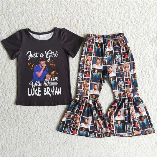 D2-18  Girls singer black bell set