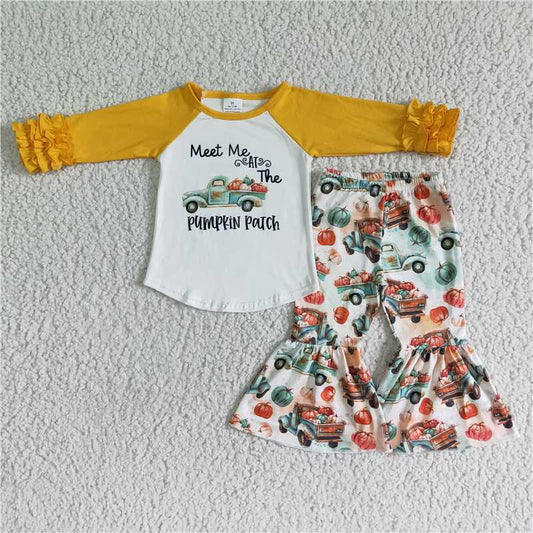 6 A2-13Meet me at the pumpkin patch girls fall clothing