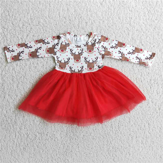 6 A4-20  Reindeer tutu dresses