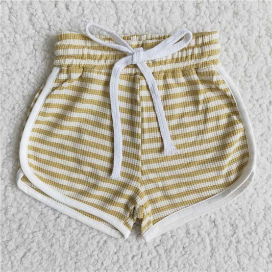 B4-27 Baby girls summer sports design shorts 13
