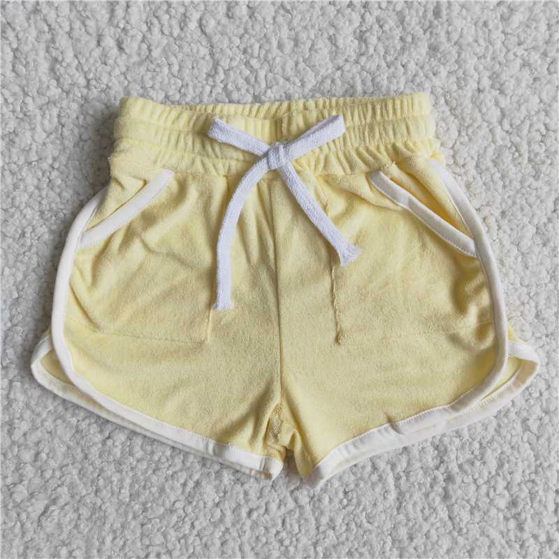 B0-24  Baby girls summer sports design shorts 11