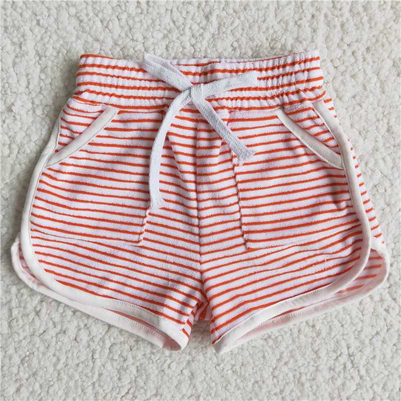 B0-23  Baby girls summer sports design shorts 17