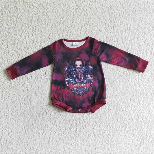 RTS LR0078 HALLOWEEN clown long-sleeved jumpsuit