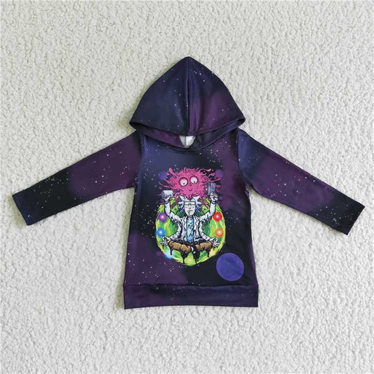 BT0052 Boys Rick and Morty long sleeve top