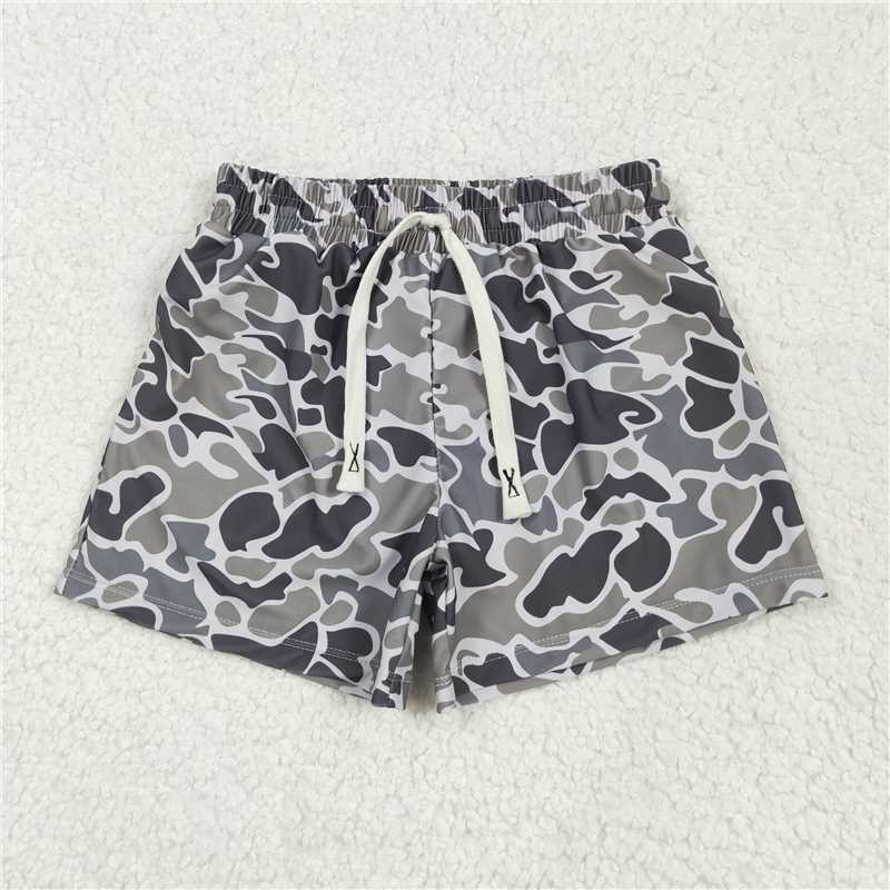 USA Warehouse (IN STOCK) SS0079 Baby Boys Summer Swimsuits  Camo summer boy swim trunks