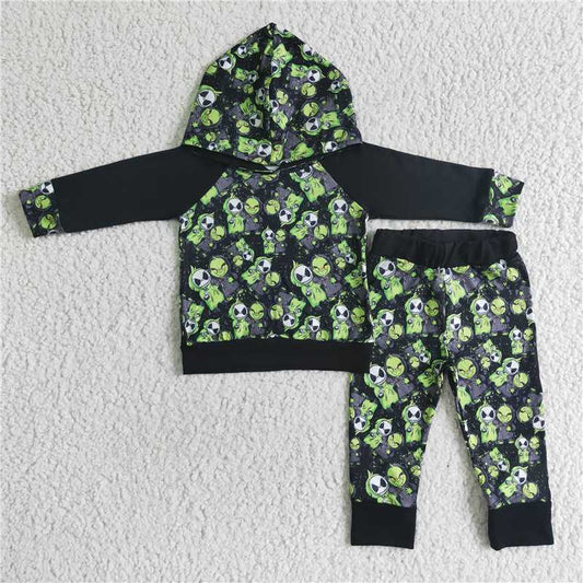 6 A15-14 jack Halloween hooded sweatshirt long-sleeved trousers suit
