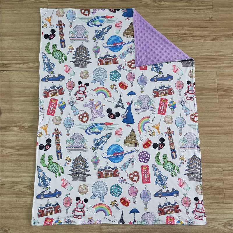 6 B7-34  Cartoon Cute Blankets