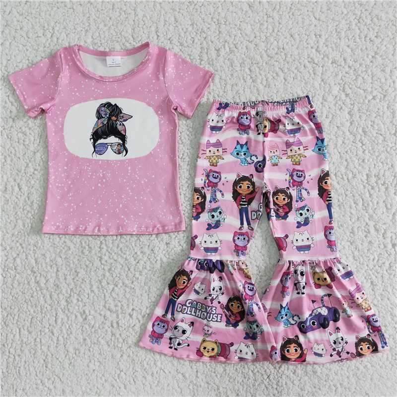 A12-11   Pink Cartoon Bell Sets