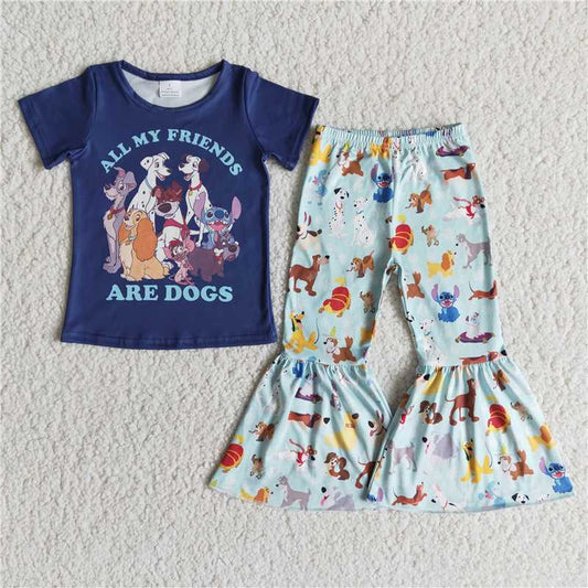 E7-18   Dog Friends bell sets