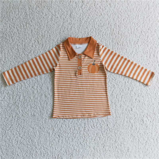 BT0039 	  Baby kids Long sleeve gingerbread shirts