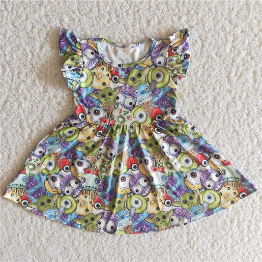 B16-2 Big Eyes Elf Flying Sleeve Dress