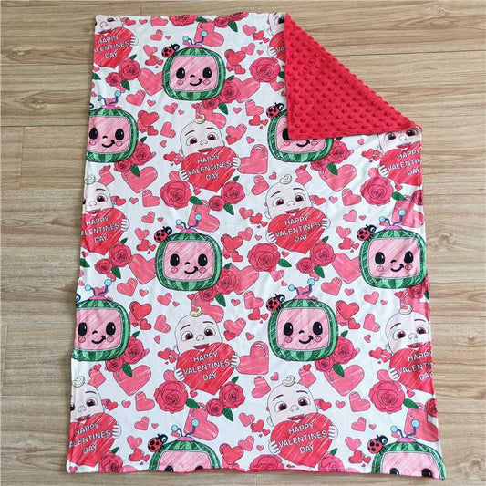 6 B2-18  Valentines blankets