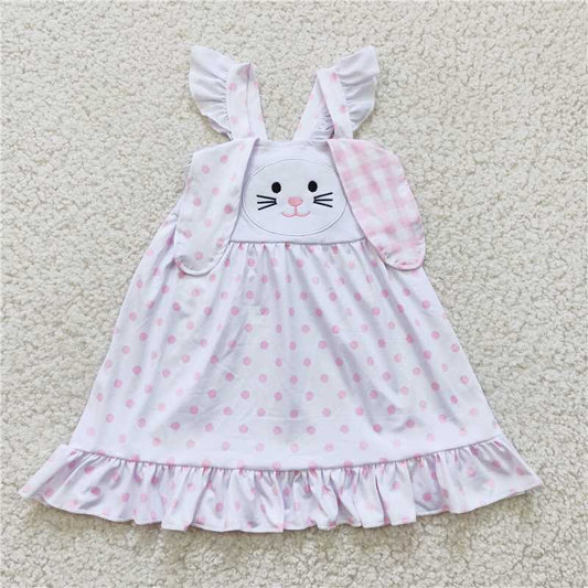 GLD0173  Baby Girls Easter rabbit ears Dresses