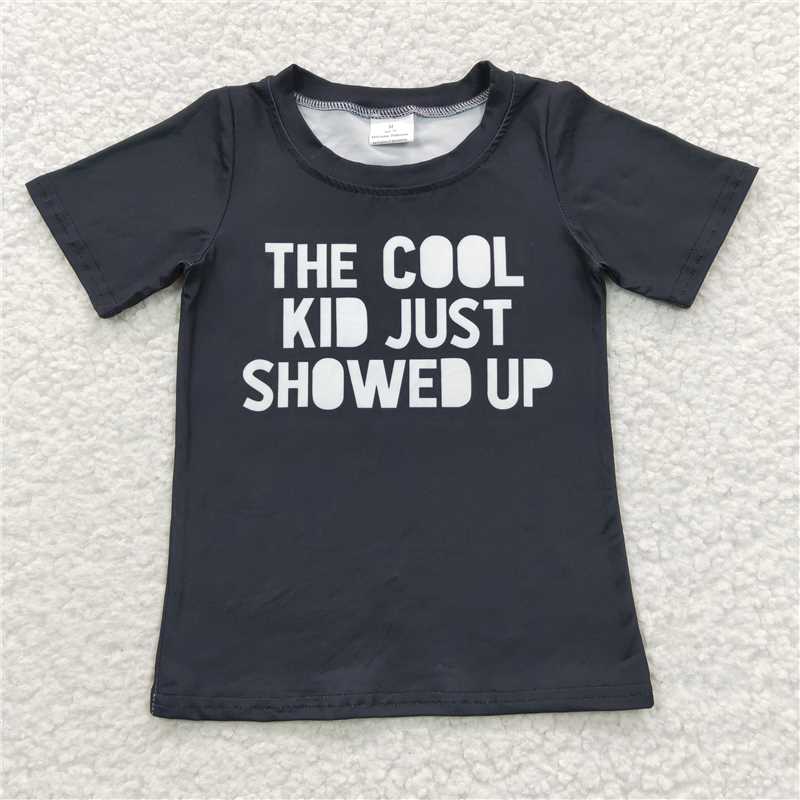 BT0220  Baby Girls Cool Kid Tee Shirts Tops