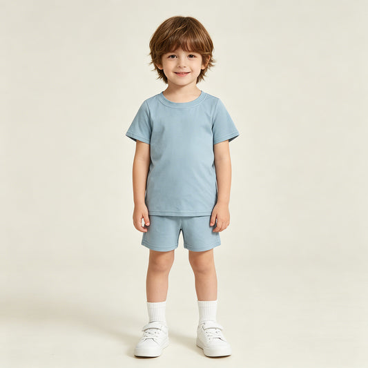 BT1762 RTS NO MOQ （In stock ）Short sleeves baseball kids boys summer t-shirt