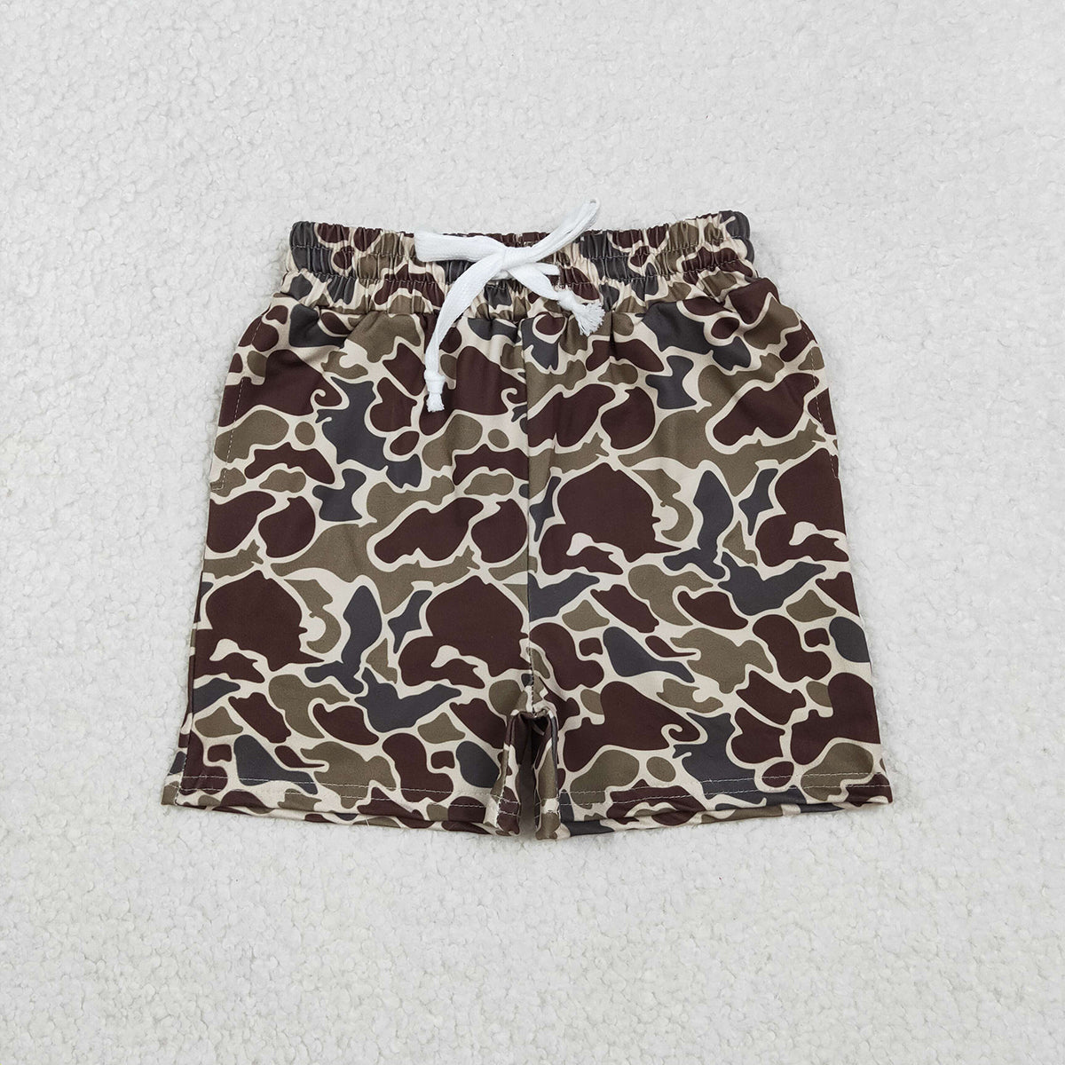 11.19 RTS NO MOQ （In stock）SS0735 Baby Boys Summer Shorts Baby Boys Southern Camo Pockets Shorts Bottom