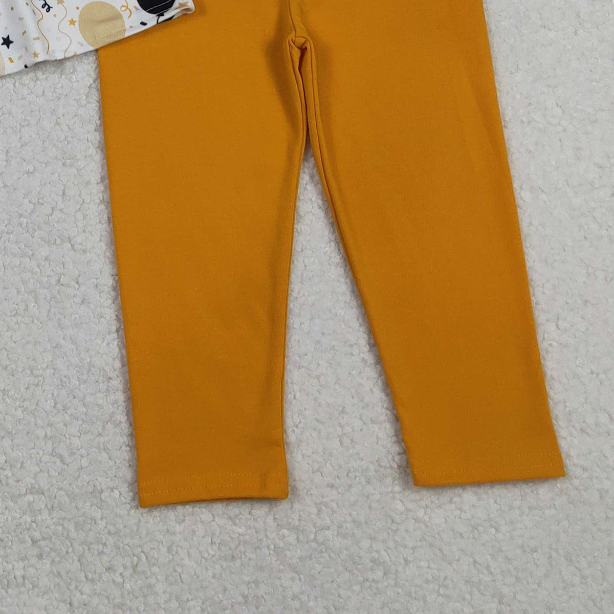 11.1 RTS NO MOQ （In stock）GLP2901 Embroidery Happy New Baby Girls Year Balloons Tunic Leggings Clothes Sets