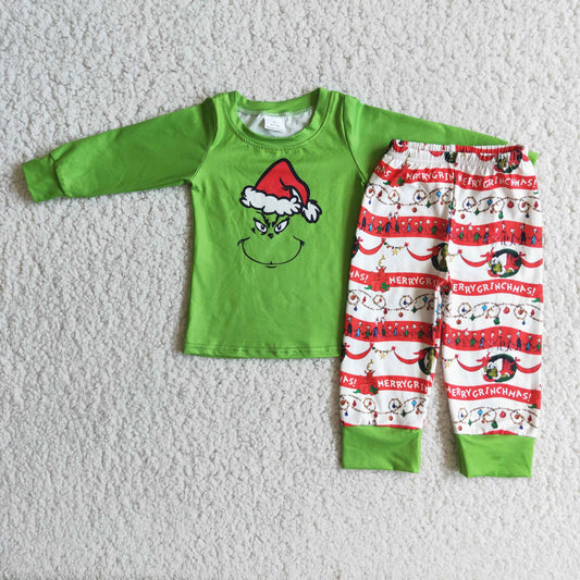 9.18 6 A14-19 Baby Boys Winter Outfits Boys Grin Christmas set