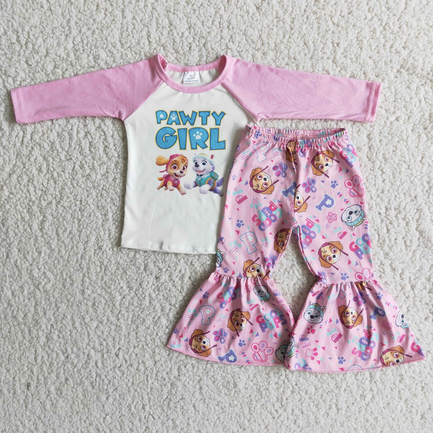 9.16 6 A6-2 Baby Girls Winter Outfits baby girls long sleeve pants clothes sets