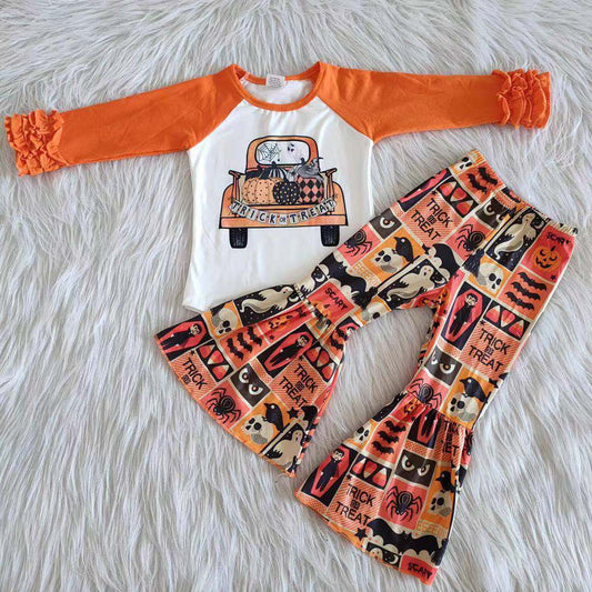 6 A7-30 Kids girls clothes long sleeves top with trousers set-promotion 2024.9.14 $2.99