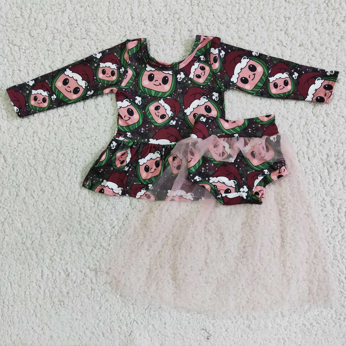 9.17 6 A8-4 Baby Girls Winter Outfits Girls long sleeve tops skorts shorts sets