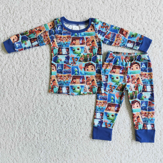 6 B10-40 Kids boys clothes long sleeves top with trousers set-promotion 2024.9.14 $2.99