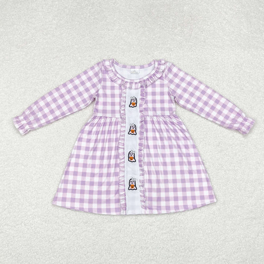 RTS no moq GLD0626  Baby girl  autumn clothes long sleeves top kids dress