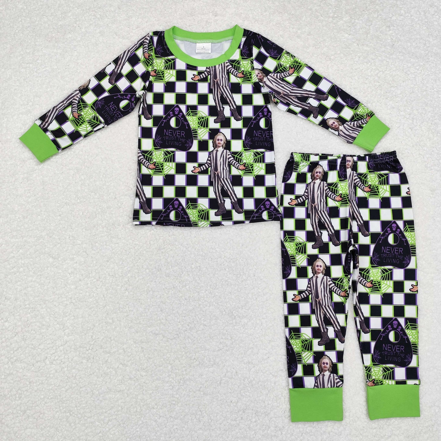 RTS no moq  BLP0801  Kids boys autumn clothes long sleeves top with trousers set