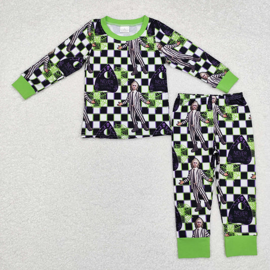 RTS no moq  BLP0801  Kids boys autumn clothes long sleeves top with trousers set