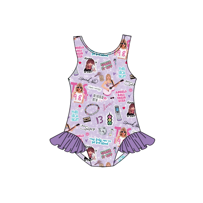 S0388 Pre-order baby girls clothes sleeves top romper