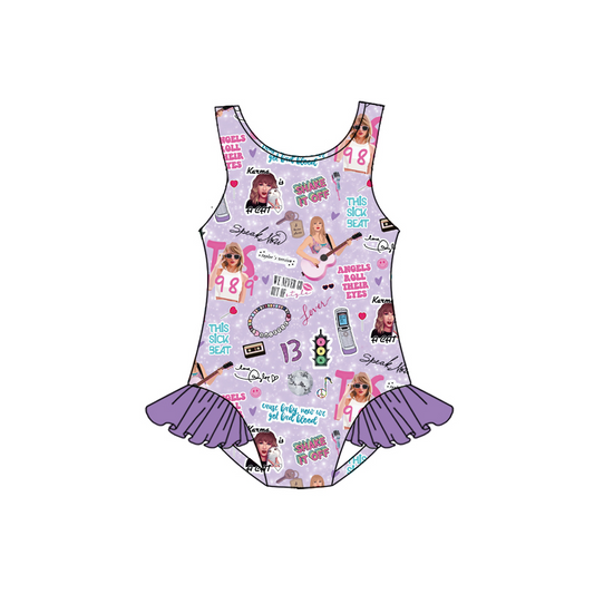 S0388 Pre-order baby girls clothes sleeves top romper
