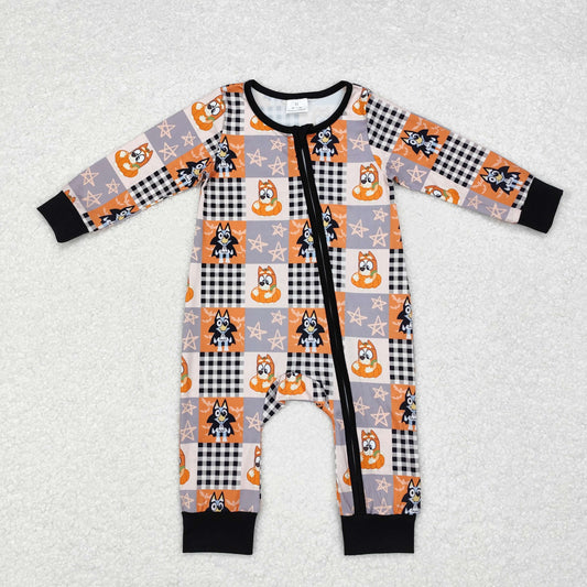 RTS no moq  LR1484 Kids boys autumn clothes long sleeve with romper