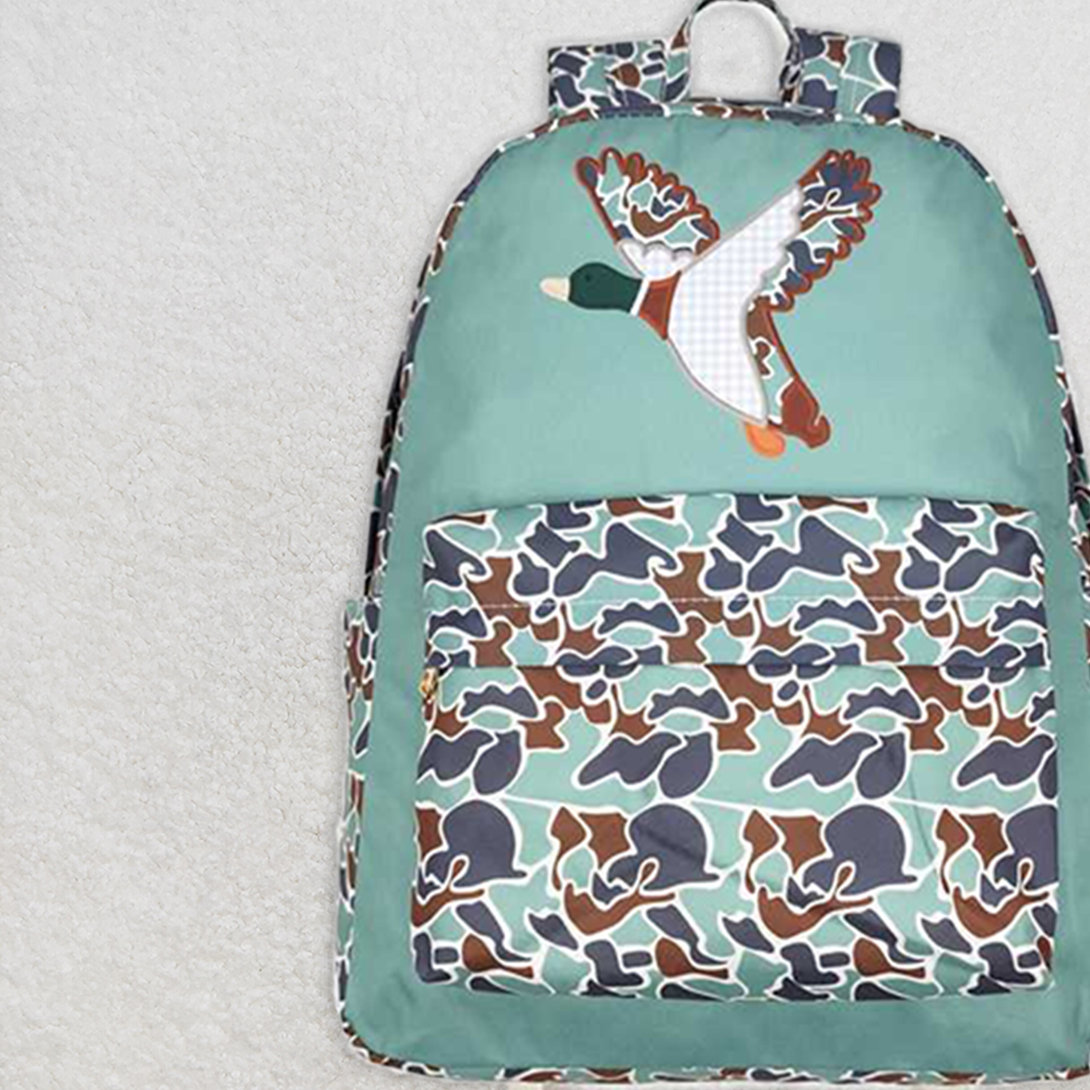 BA0259RTS NO MOQ Baby Bags Duck camo kids boys hunting backpack